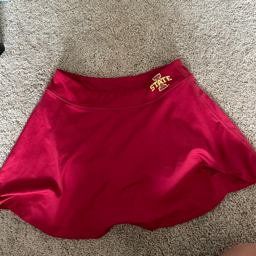 Iowa State Women's Red Skirt